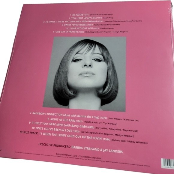 Barbara Streisand Vinyl Album Release Me 2 NWT - Picture 2 of 2
